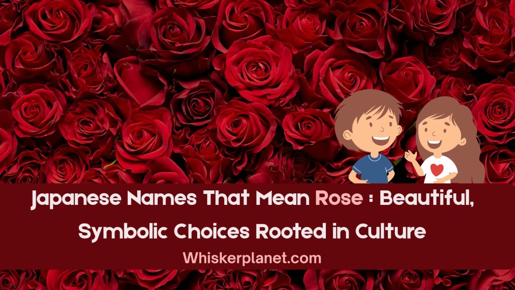 Japanese Names That Mean Rose: Beautiful, Symbolic Choices Rooted in Culture