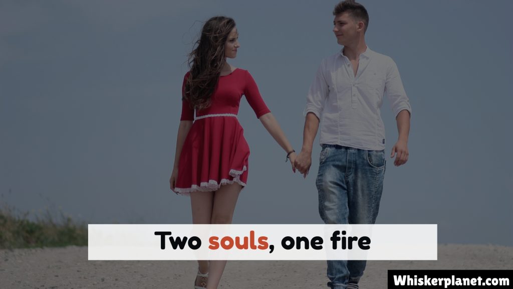 Two souls, one fire