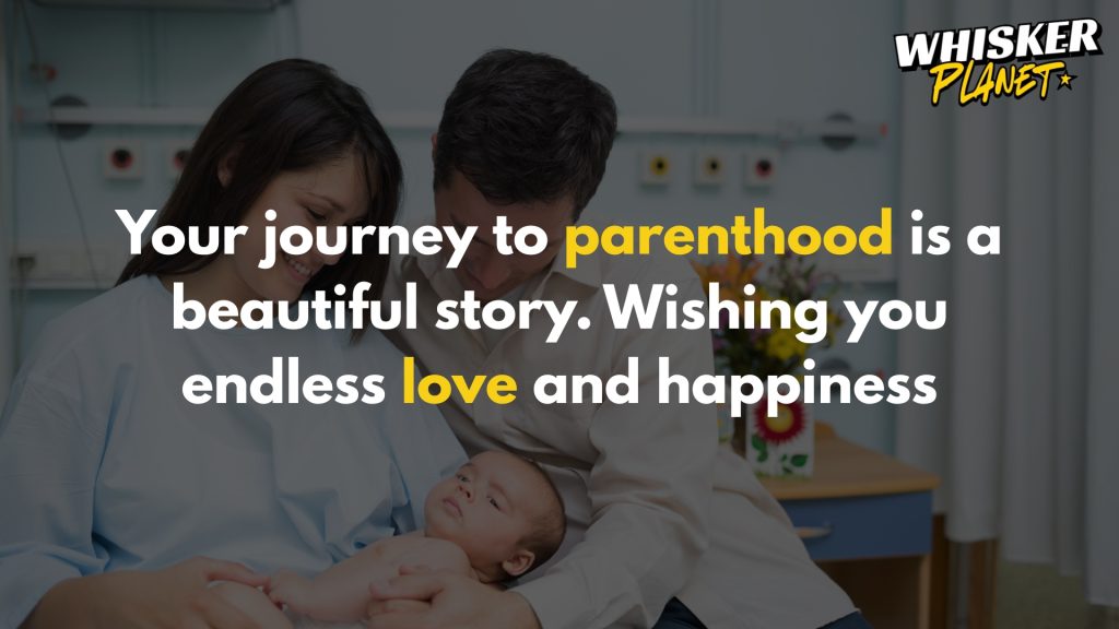 Your journey to parenthood is a beautiful story. Wishing you endless love and happiness