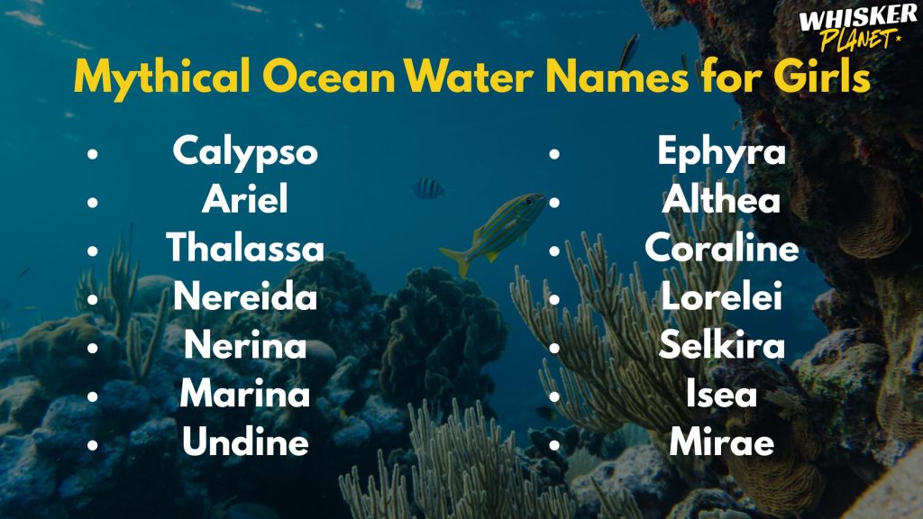 Mythical ocean Water Names For Girls