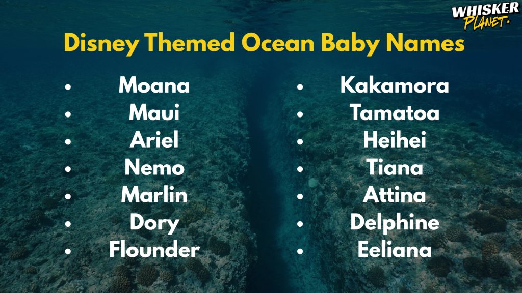 Disney Themed Ocean Baby Names